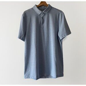 Lululemon Evolution Polo Mens Large Athleisure Golf Preppy Performance NO TAGS